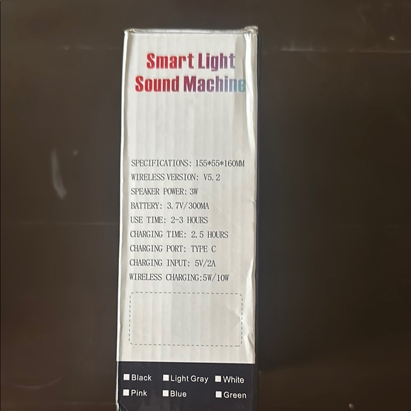 Smart Light Sound Machine - Multicolor - Picture 2 of 3